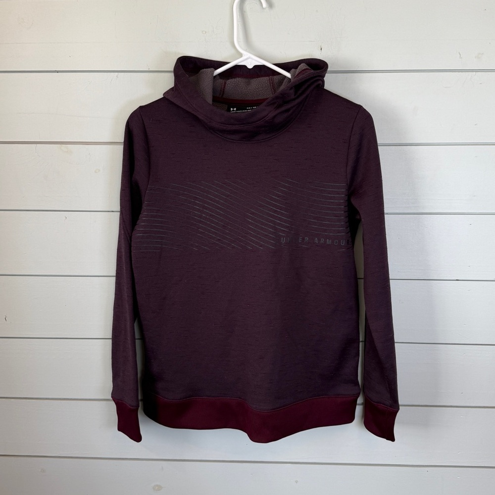 Under Armour purple sweatshirt‎ hoodie women's size XS